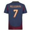 Maillot de Supporter AS Roma Pellegrini 7 Troisième 2024-25 Pour Enfant